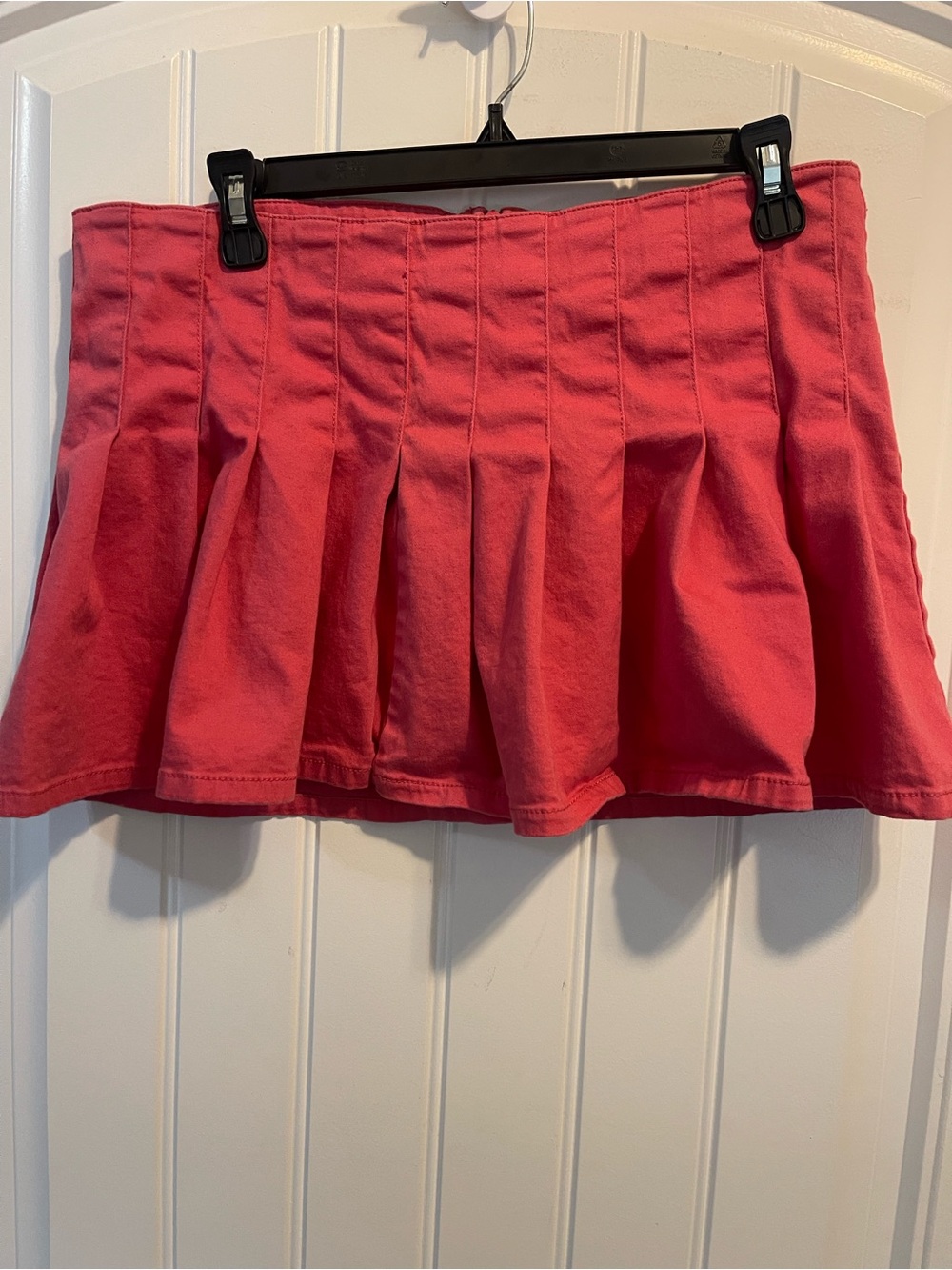 Vintage Women's Wet Seal y2k Pink Pleated Mini Skirt micromini